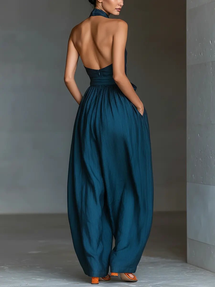 Women's Halter Maxi Dress