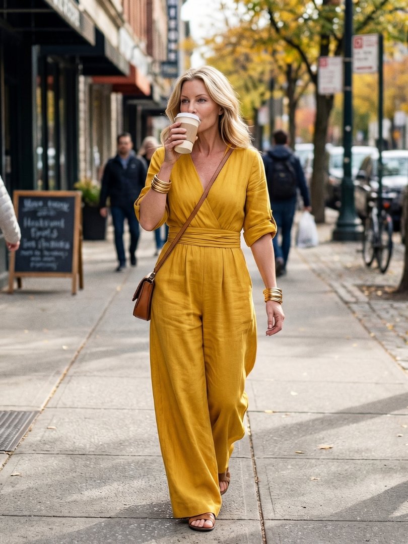 Women's V-Neck Maxi Wrap Dress
