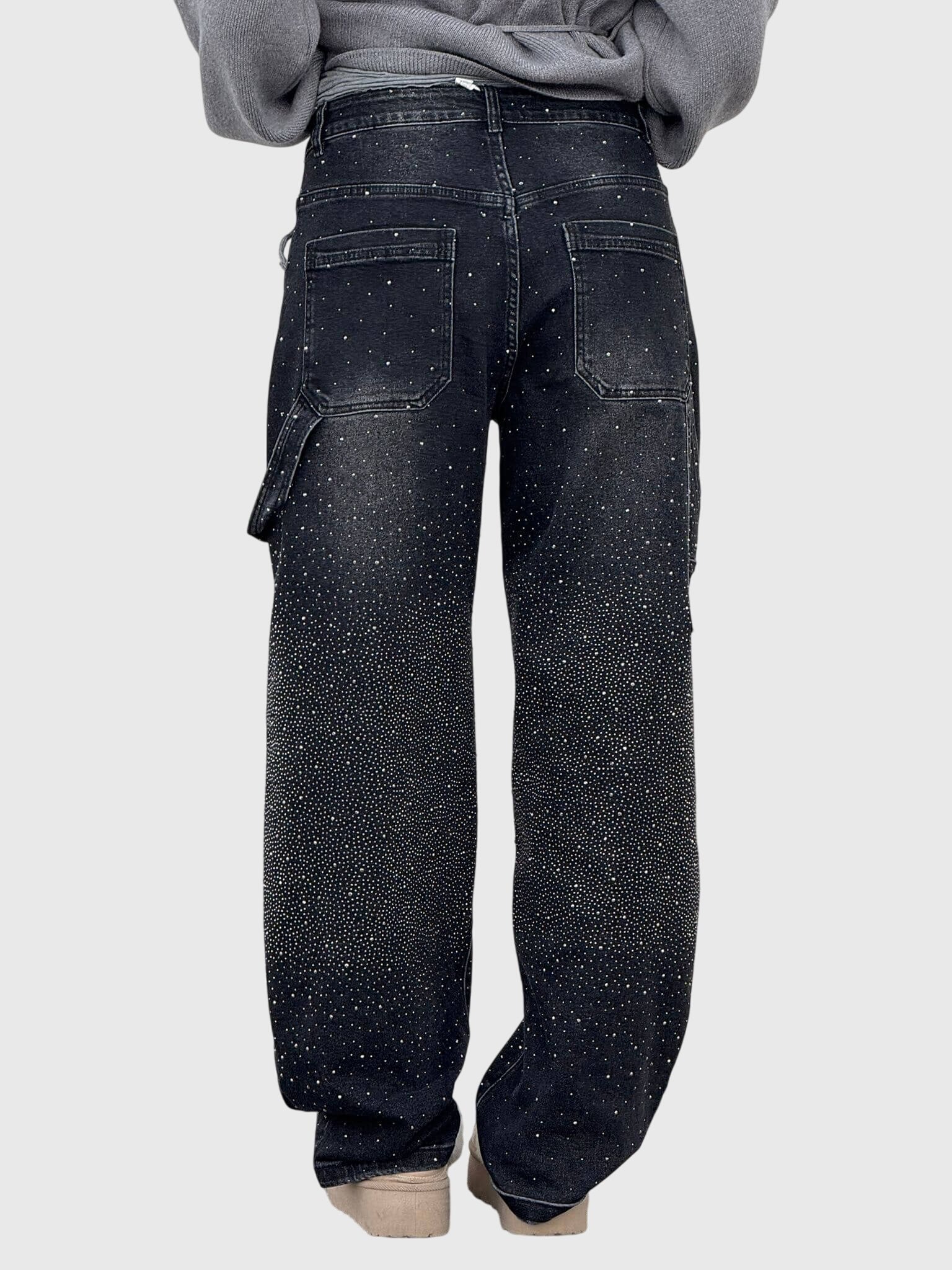 Women's Wide-Leg Cargo Jeans