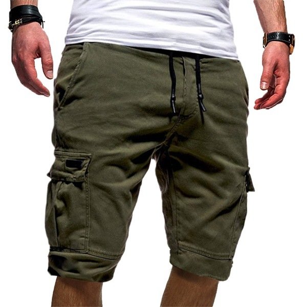 Men's Cargo Shorts - Dark Green
