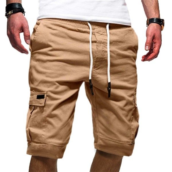 Men's Cargo Shorts - Beige