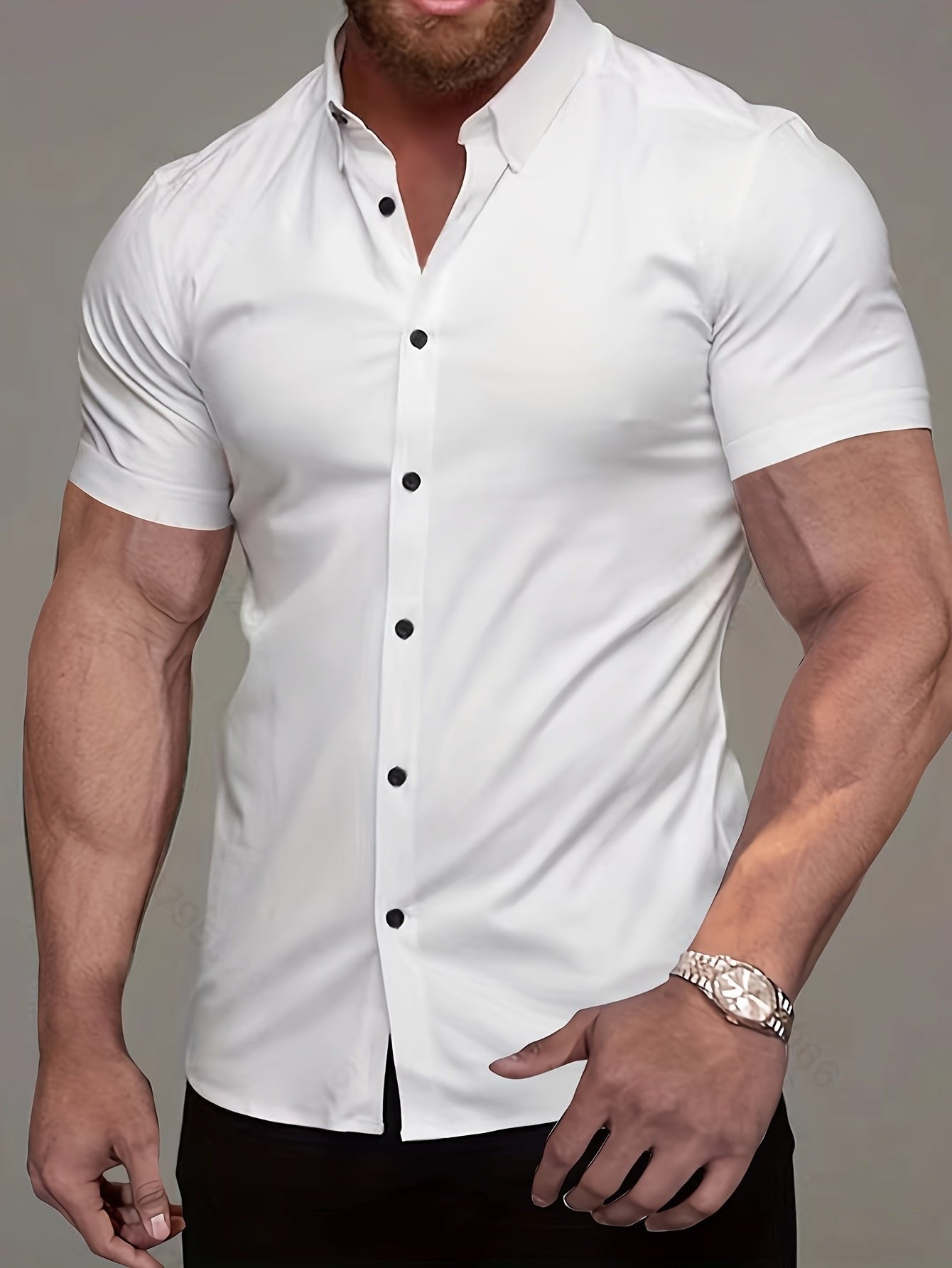 Men's Slim Shirt - White