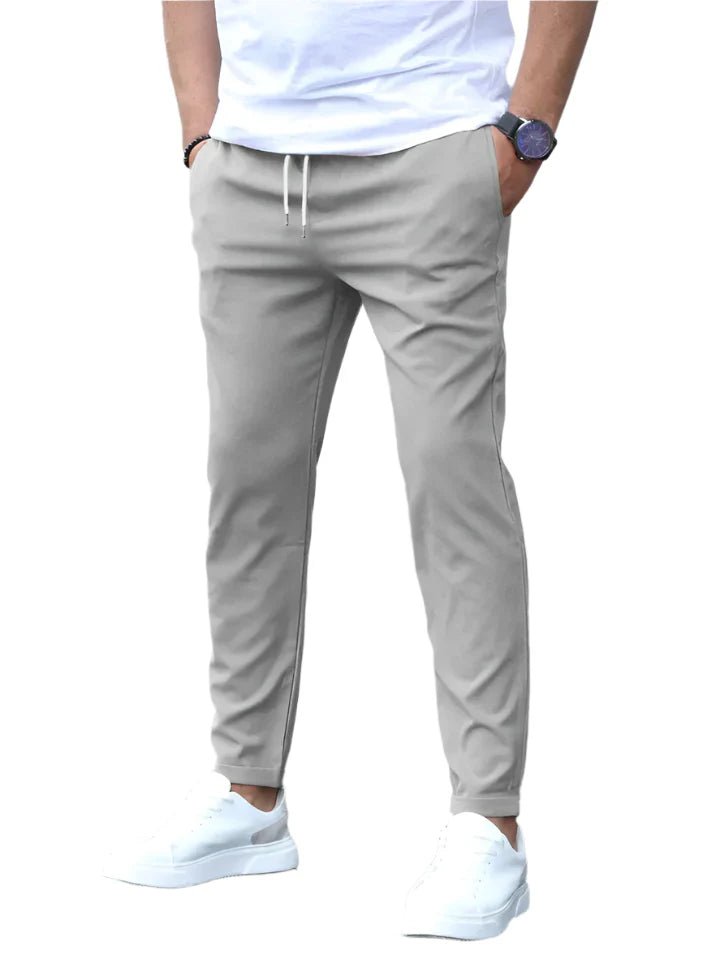 Men's Tapered Knit Joggers - Light Grey