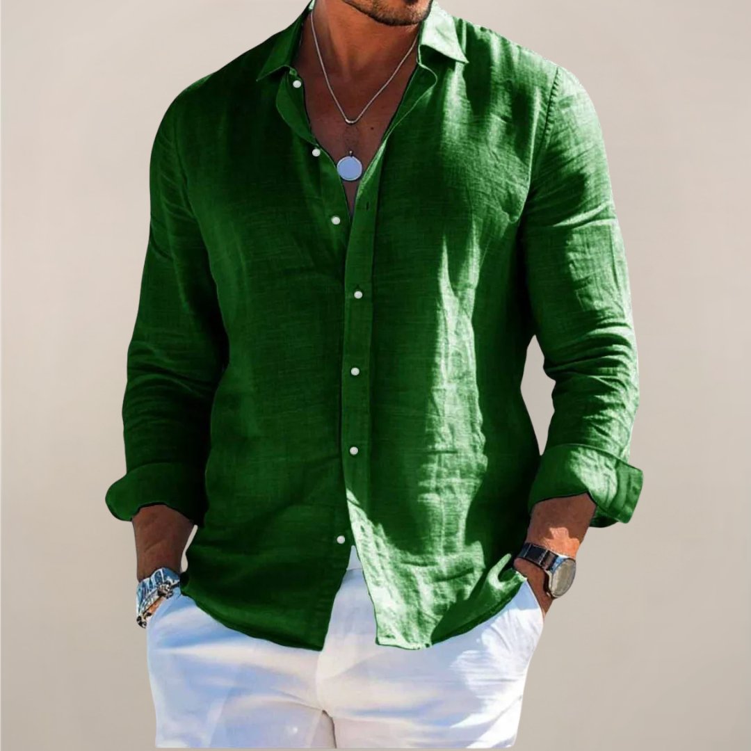 Men's Vacation Shirt - Green