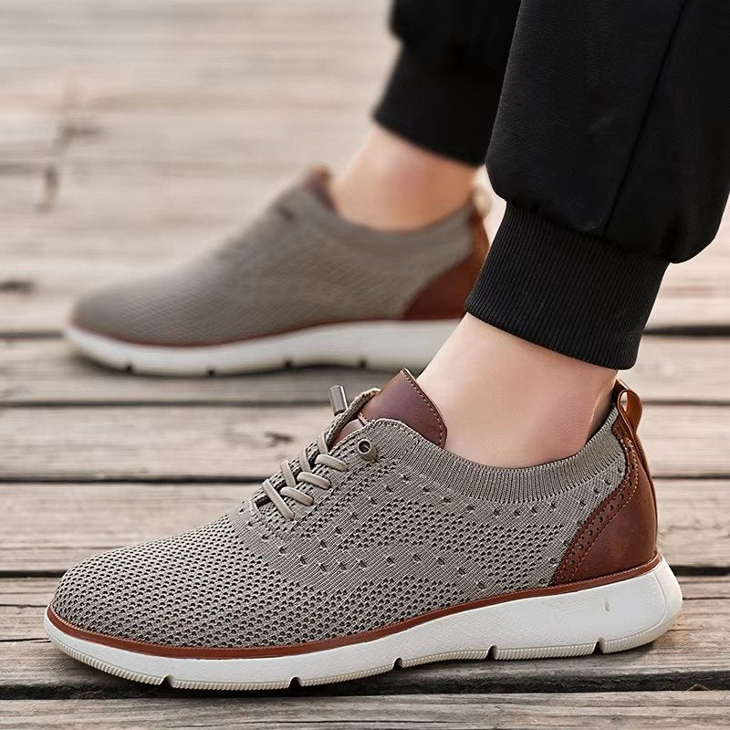 Men's Knit Derby Sneakers