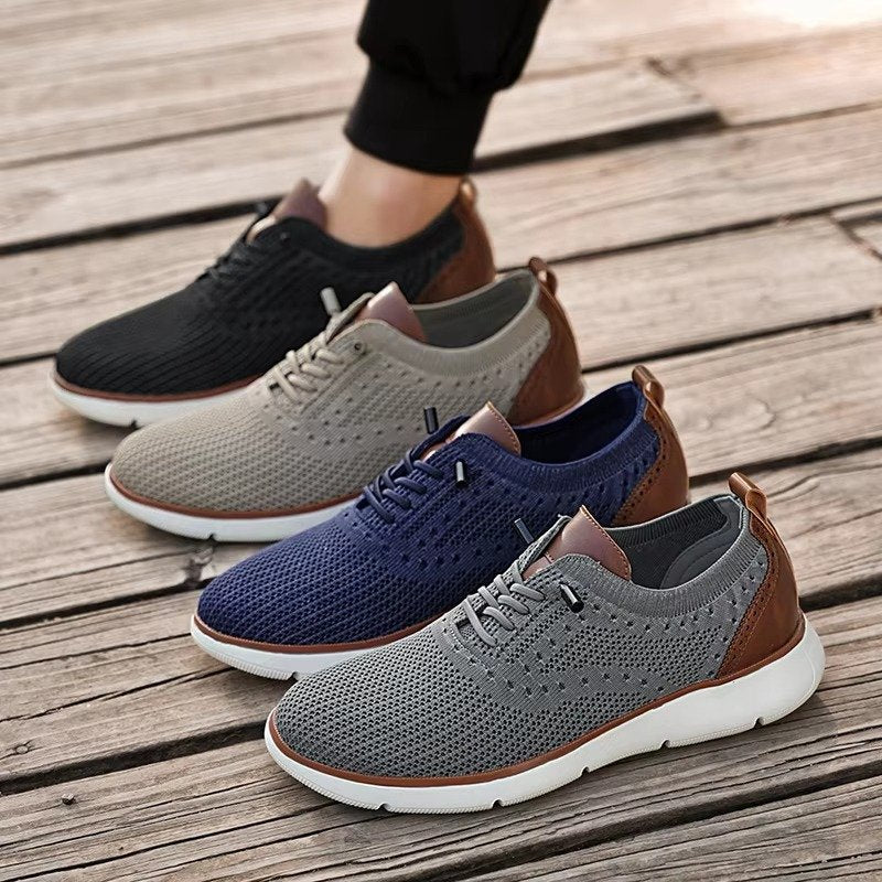 Men's Knit Derby Sneakers