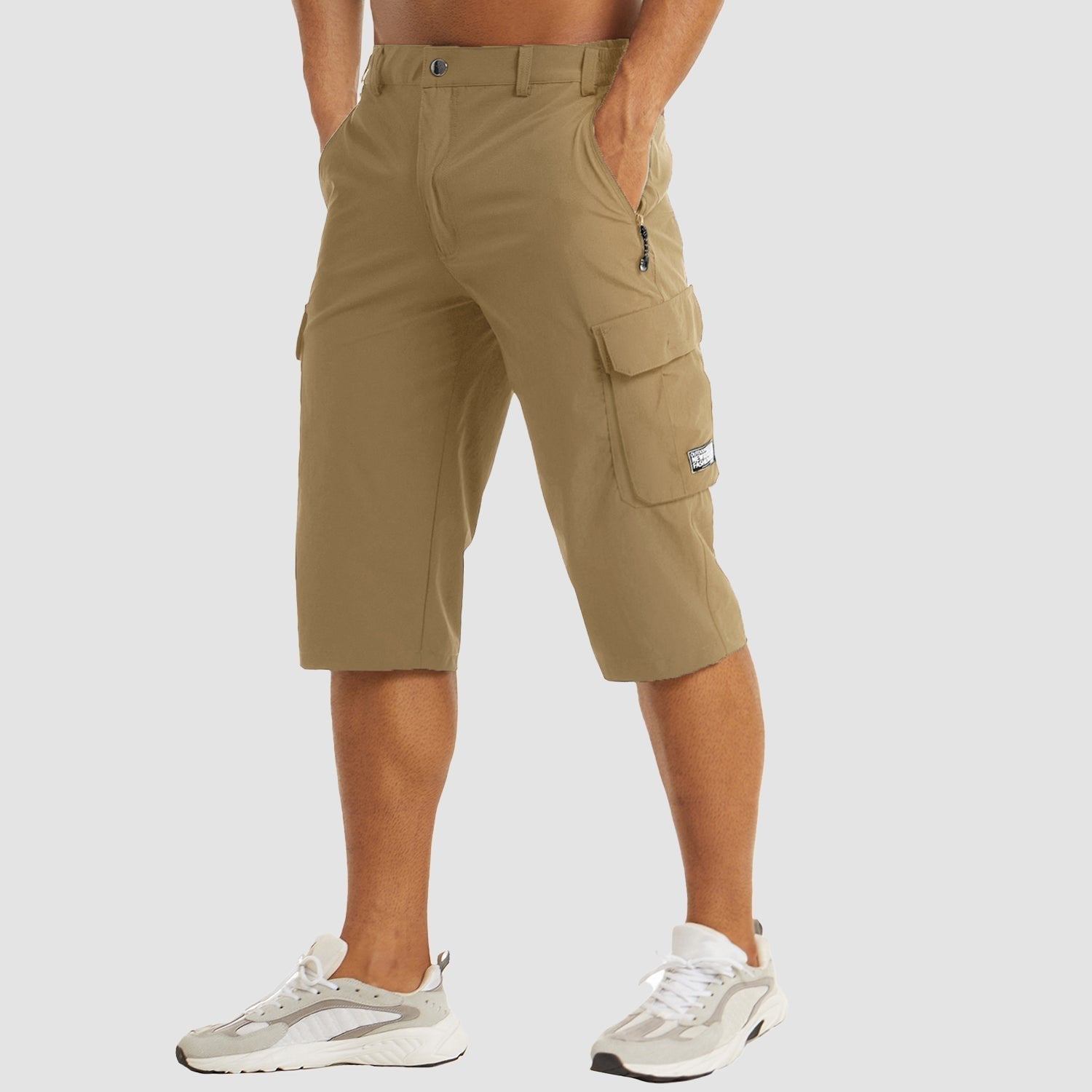 Men's Cargo Shorts - Khaki