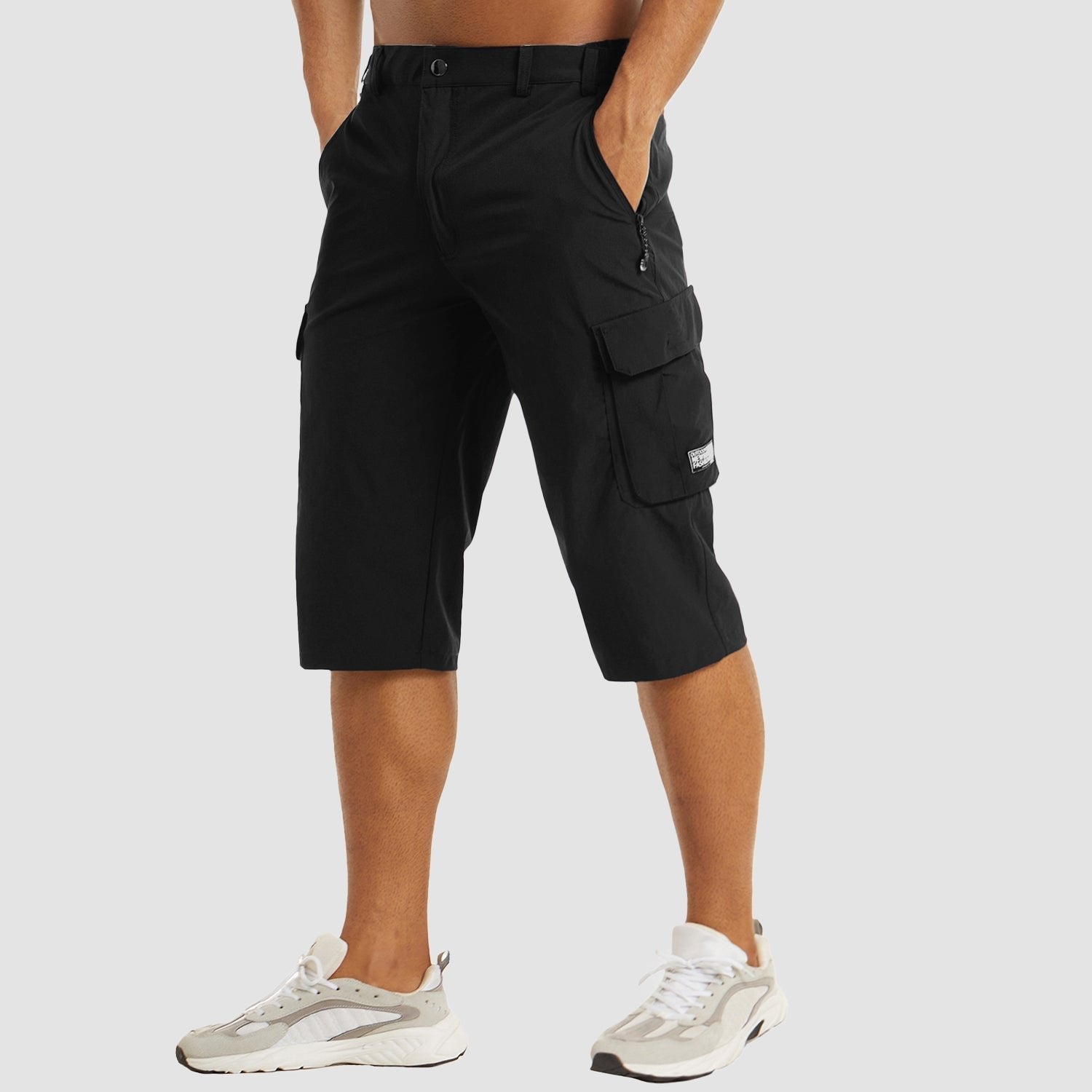 Men's Cargo Shorts - Black