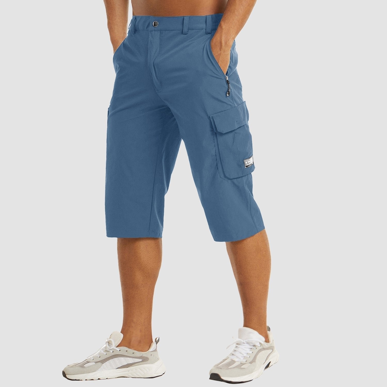 Men's Cargo Shorts - Blue