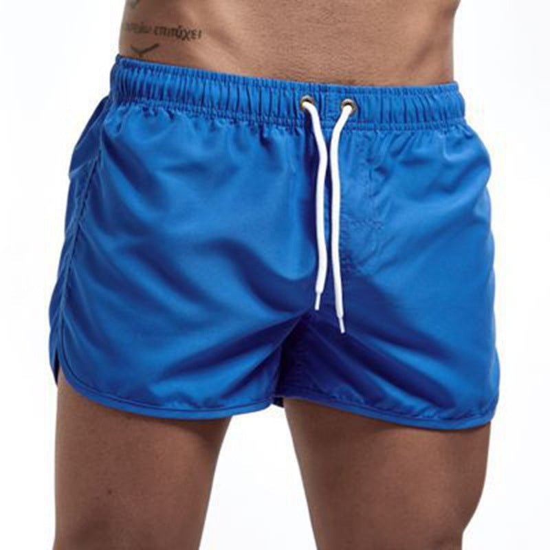 Men's Slim Board Shorts - Blue