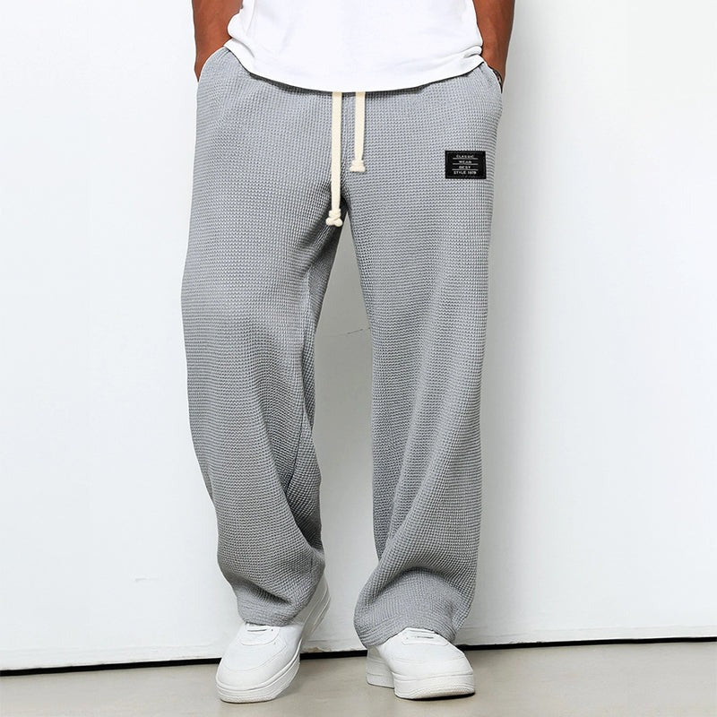 Wide Leg Lounge Pants - Gray