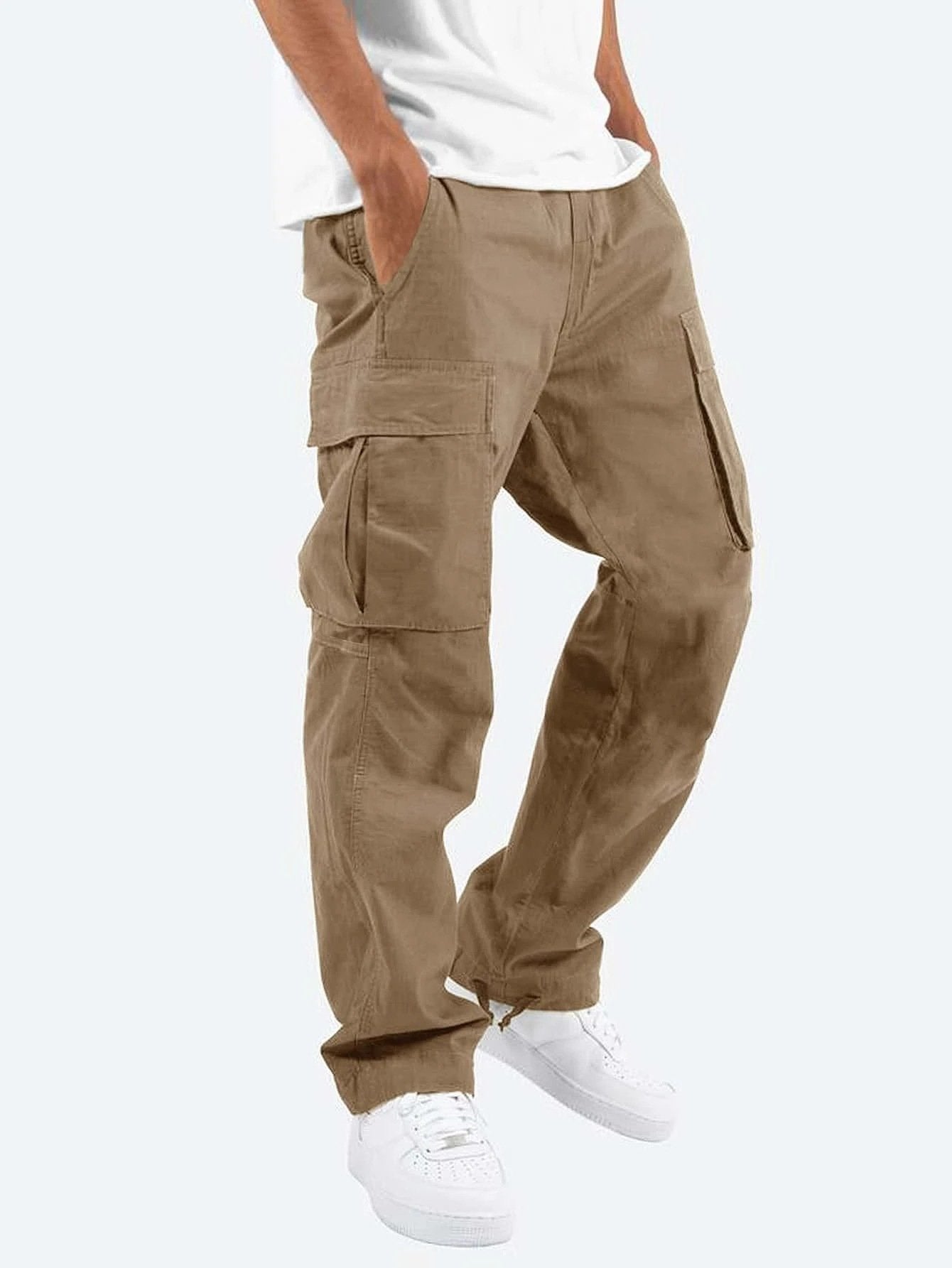 Men's Cargo Pants - Brown