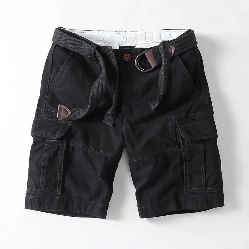 Hiking Cargo Shorts - Black