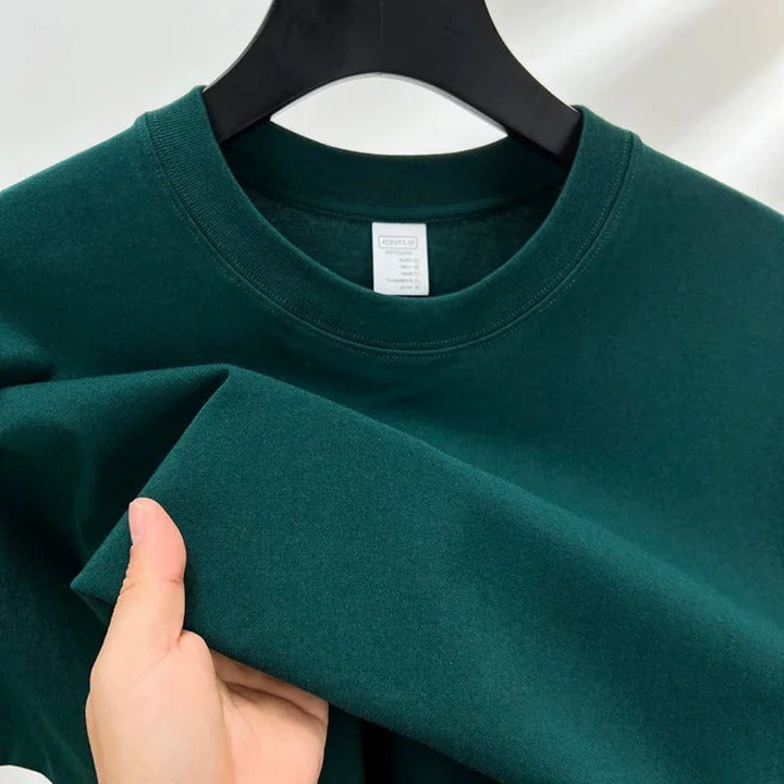 Short Sleeve Crew Neck Tee - Army green