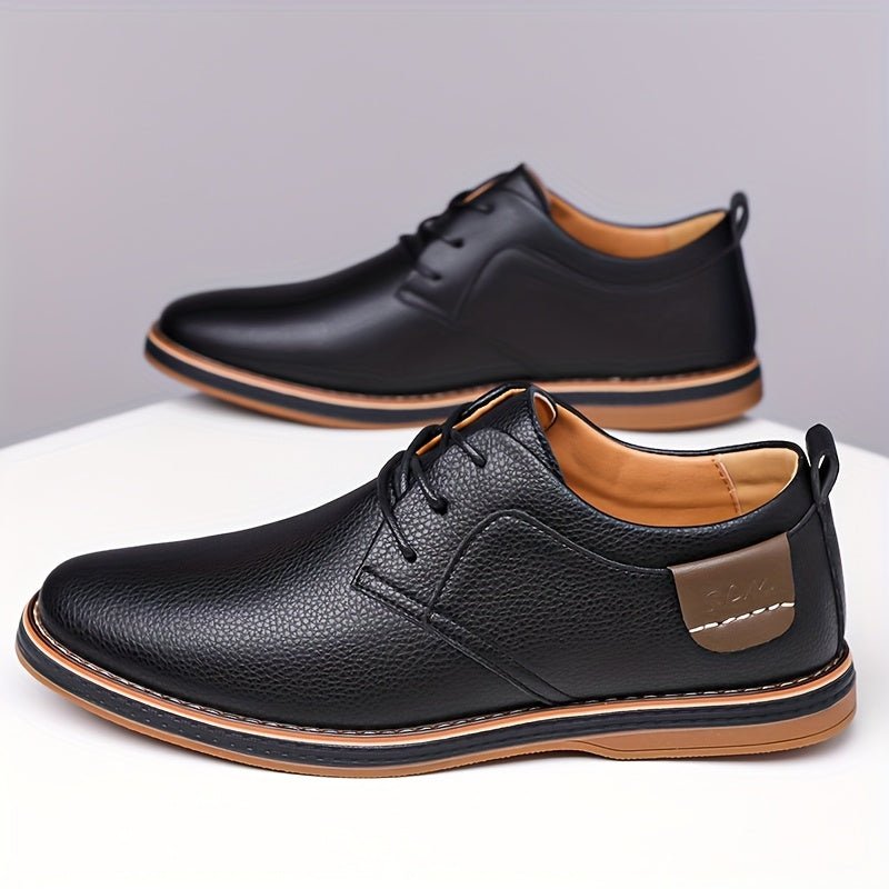 Men's Leather Derby Shoes