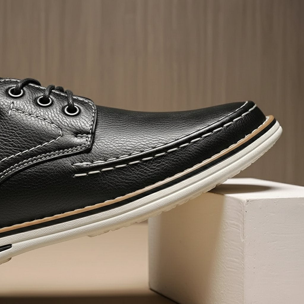 Men's Leather Derby Shoes