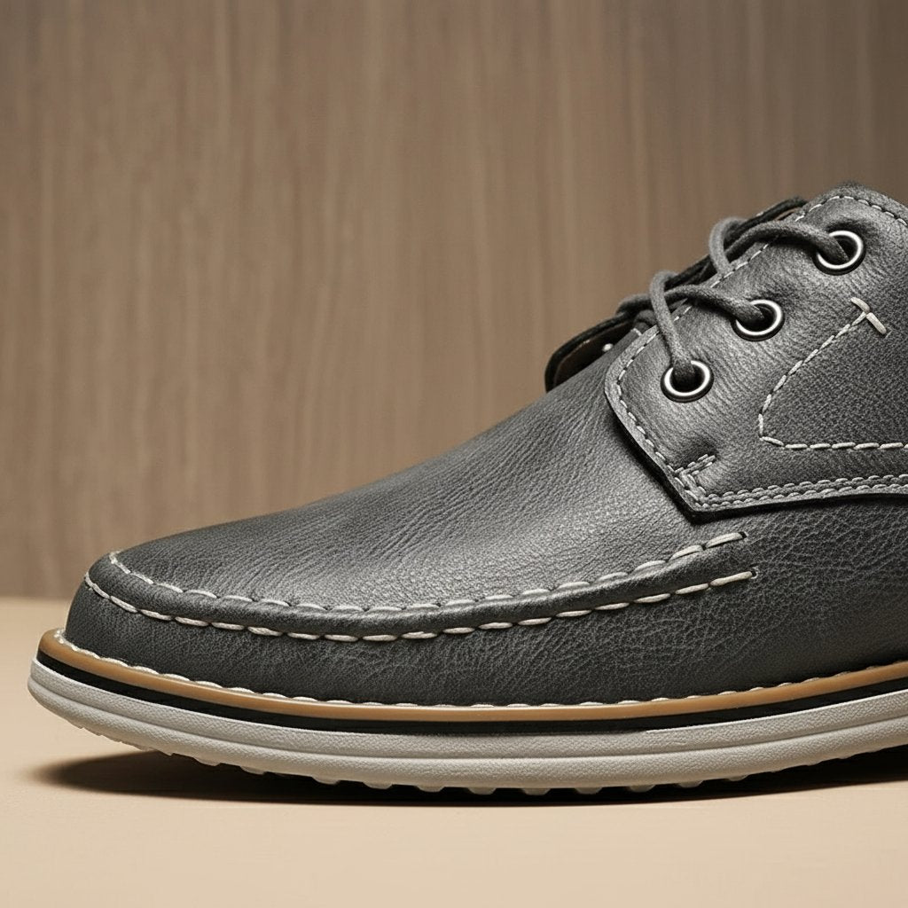 Men's Leather Derby Shoes