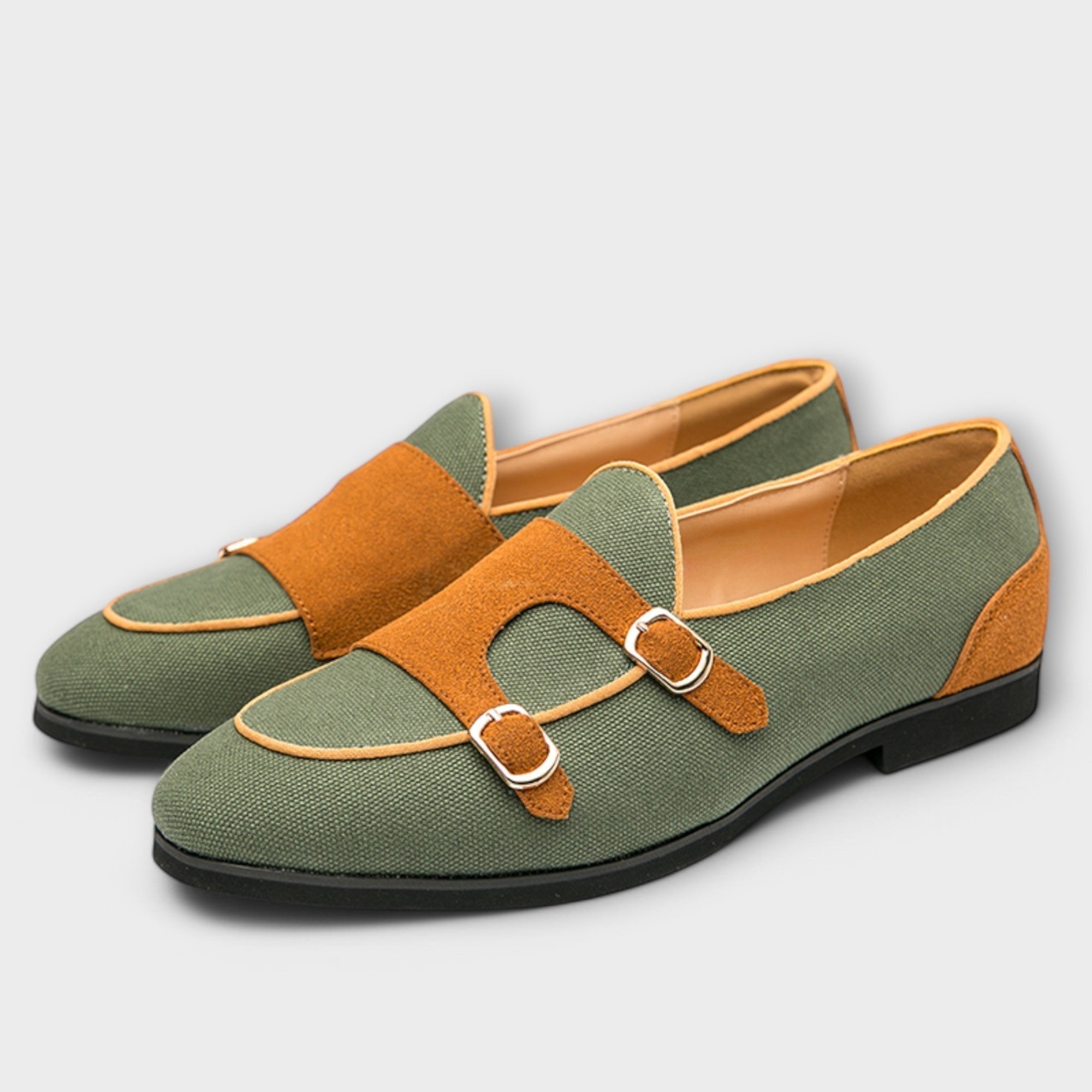 Men's Monk Strap Loafers