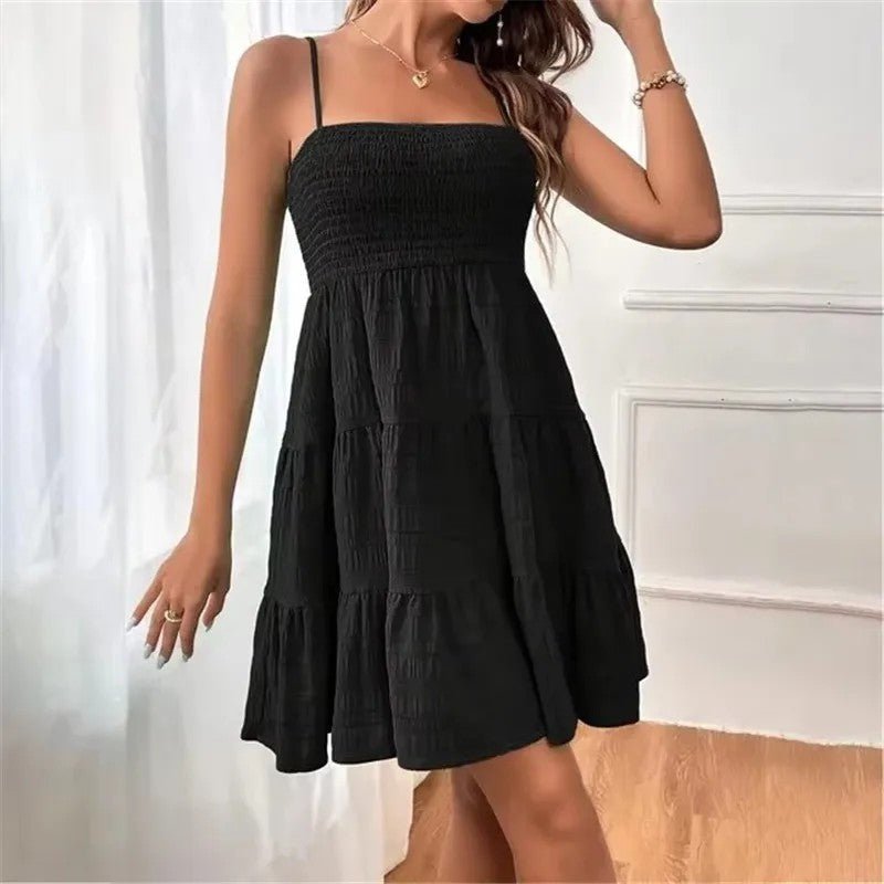 Women's Square Neck Mini Dress