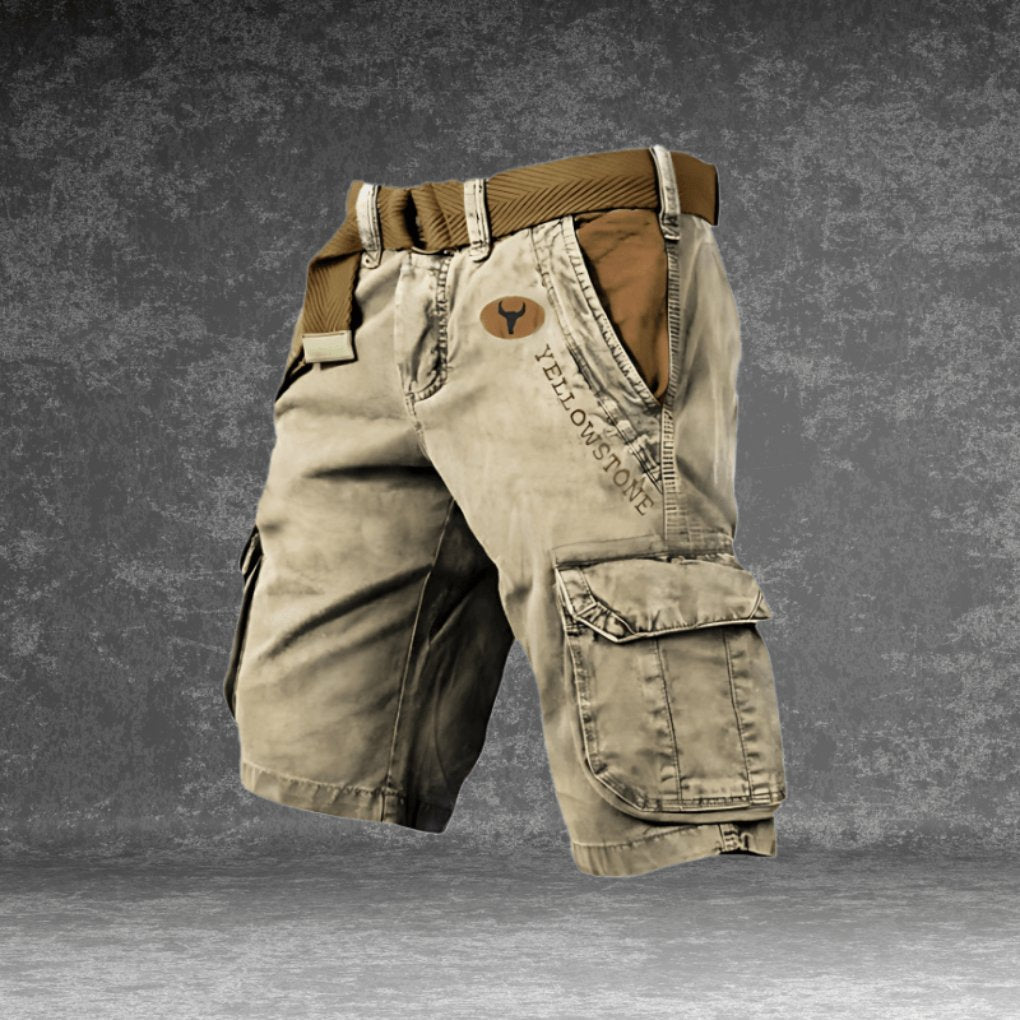 Men's Cargo Shorts - Khaki