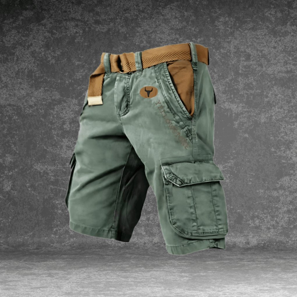 Men's Cargo Shorts - Green