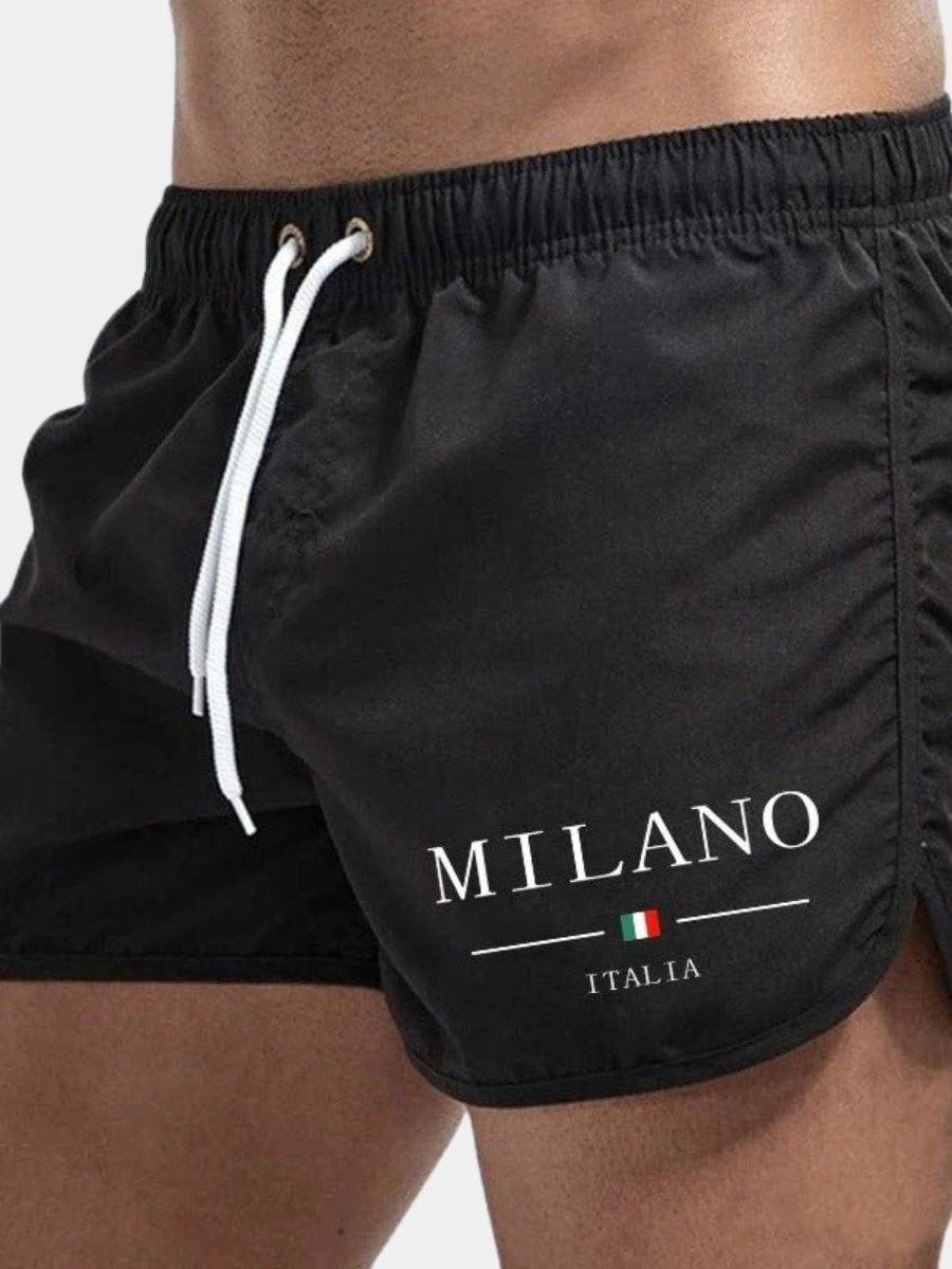 Men's Slim Quick-Dry Swim Shorts