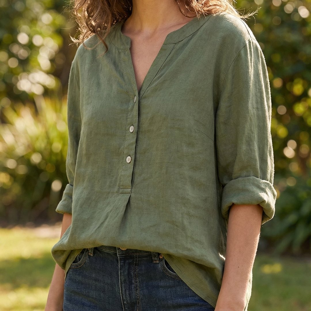 Women's Oversized Tunic Blouse