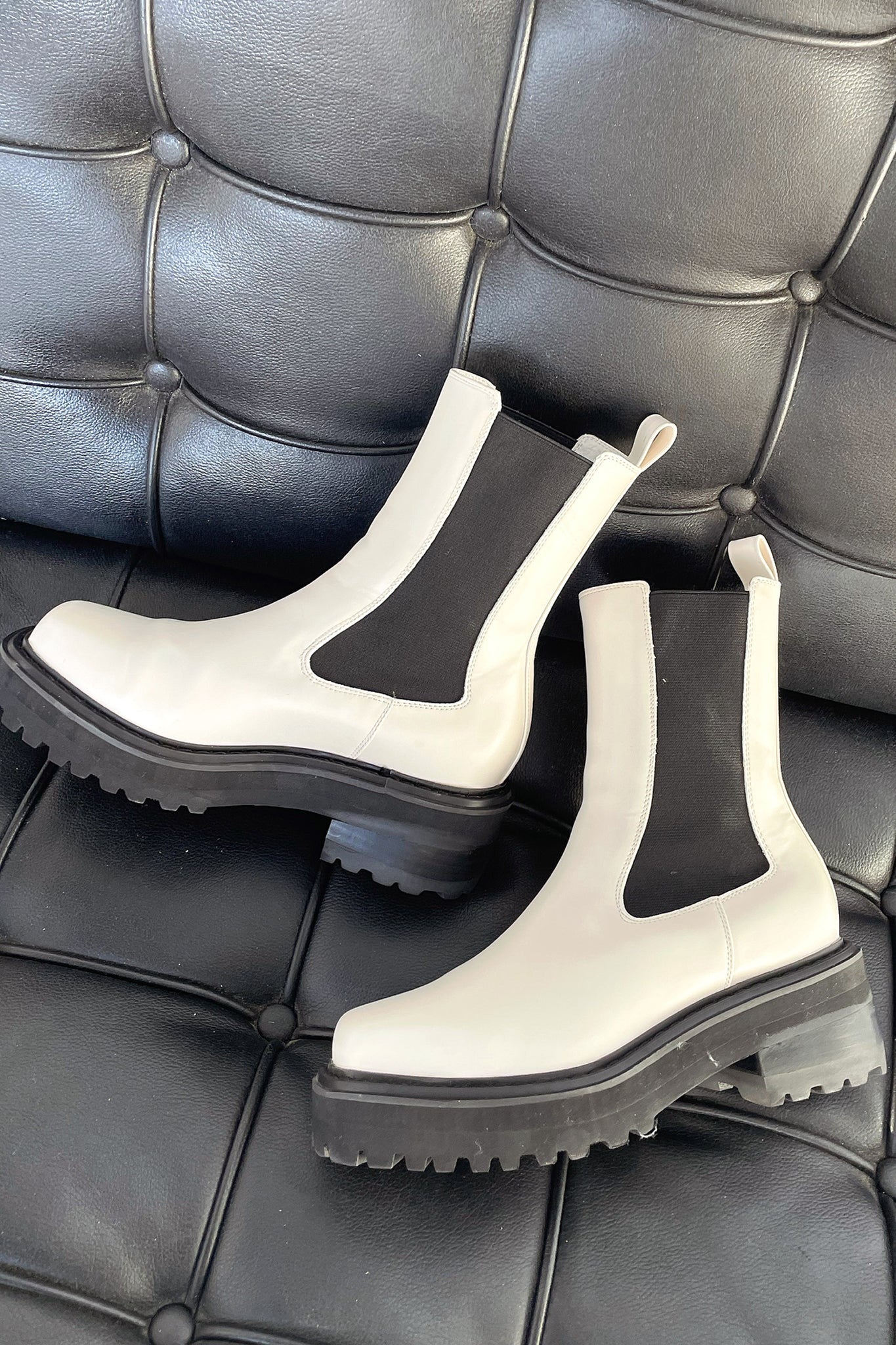 Platform Chelsea Boots