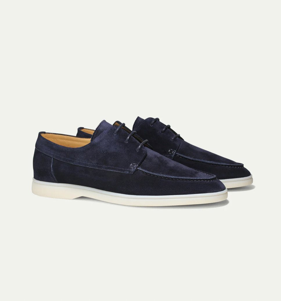 Men's Suede Derby Shoes
