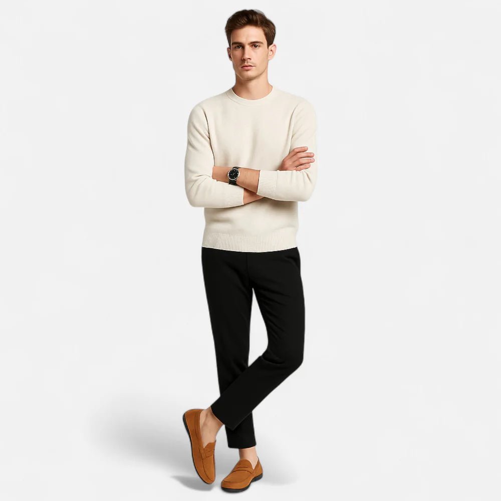 Men's Suede Penny Loafers