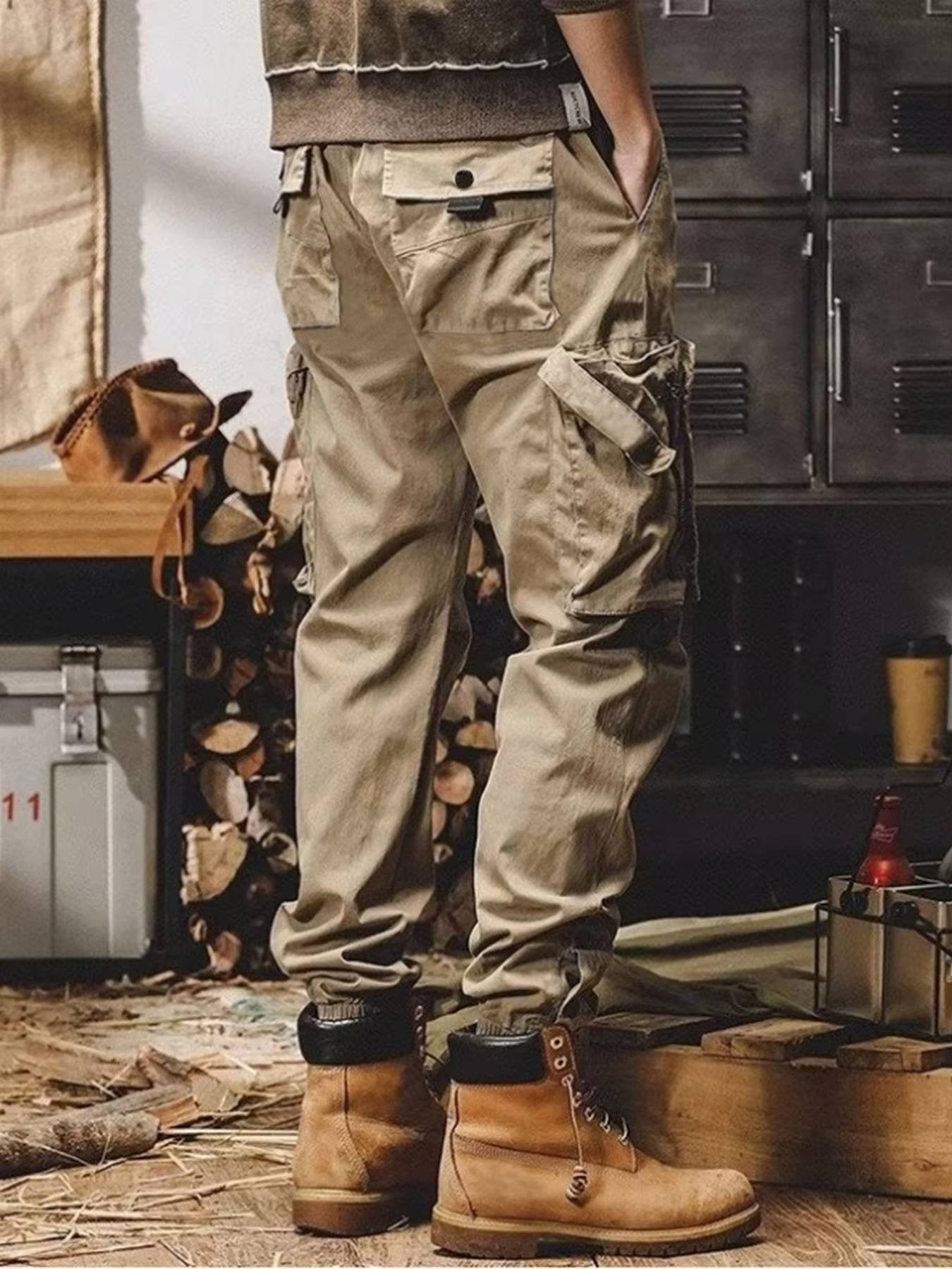 Men's Cargo Jogger Pants