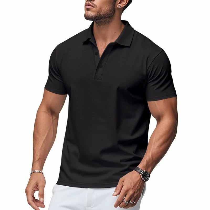 Men's Polo Shirt - Black