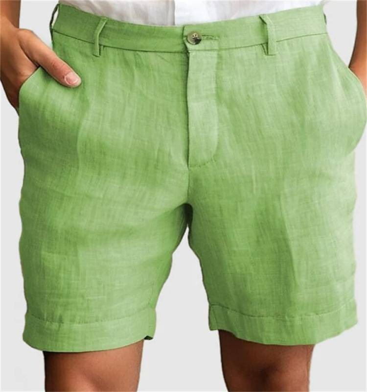 Casual Summer Chino Shorts - Green