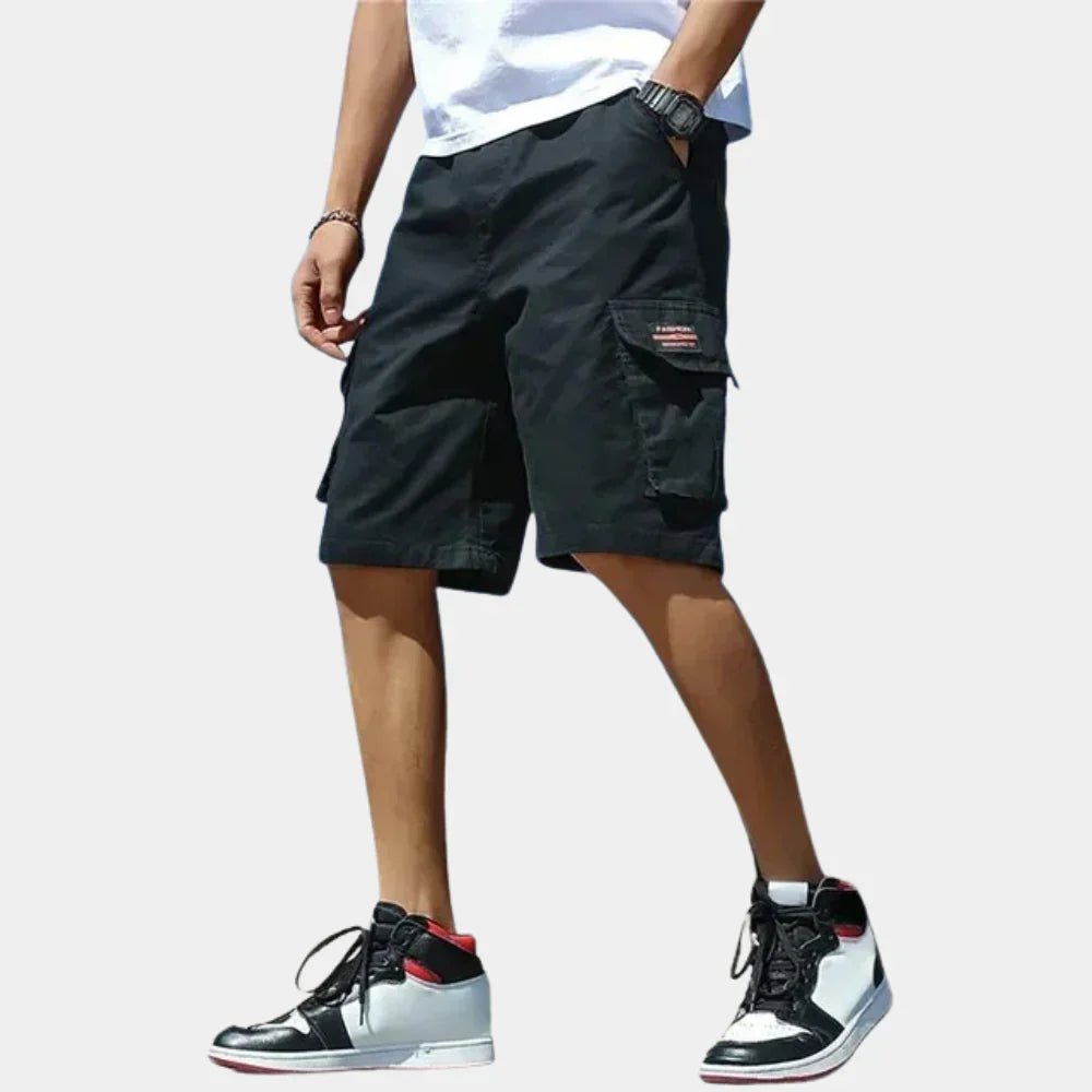 Men's Cargo Shorts - Black