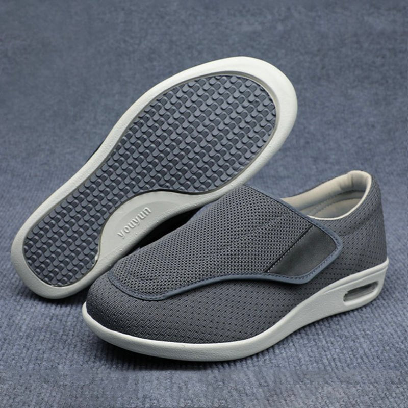 Unisex Wide-Fit Knit Walking Shoes