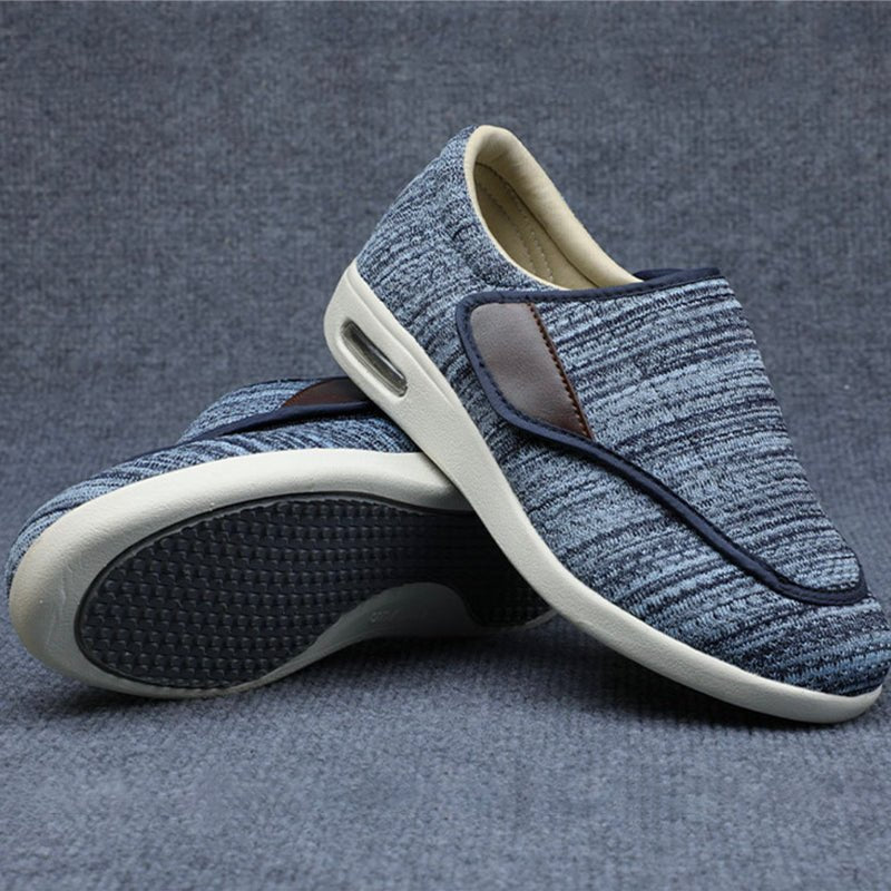 Unisex Wide-Fit Knit Walking Shoes