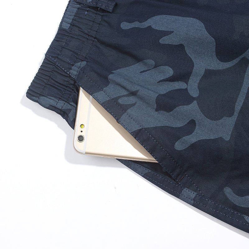 Men's Camo Cotton Cargo Pants
