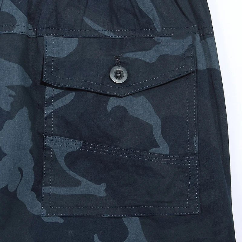Men's Camo Cotton Cargo Pants