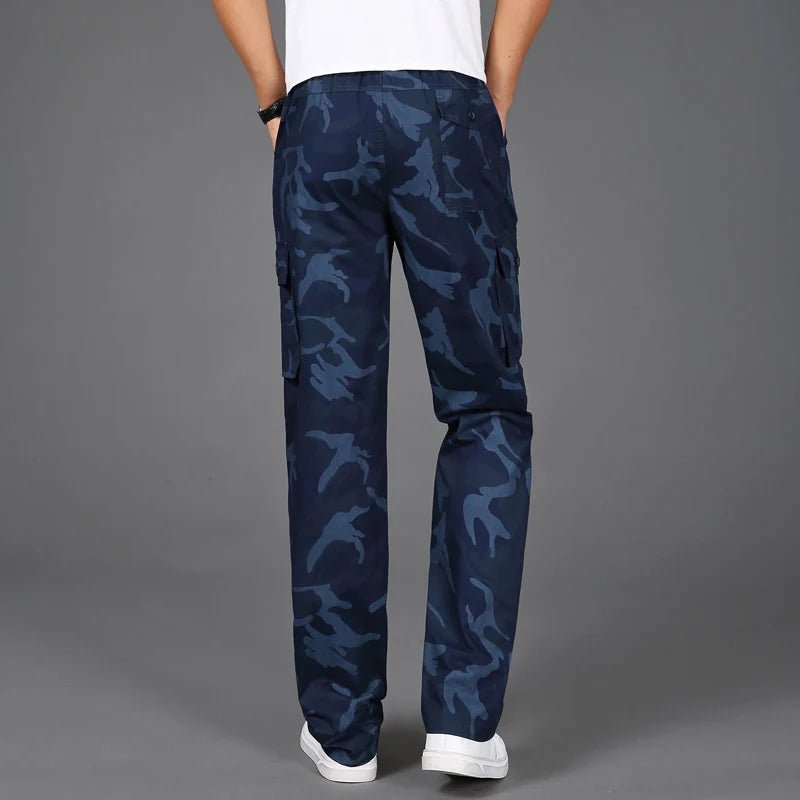 Men's Camo Cotton Cargo Pants