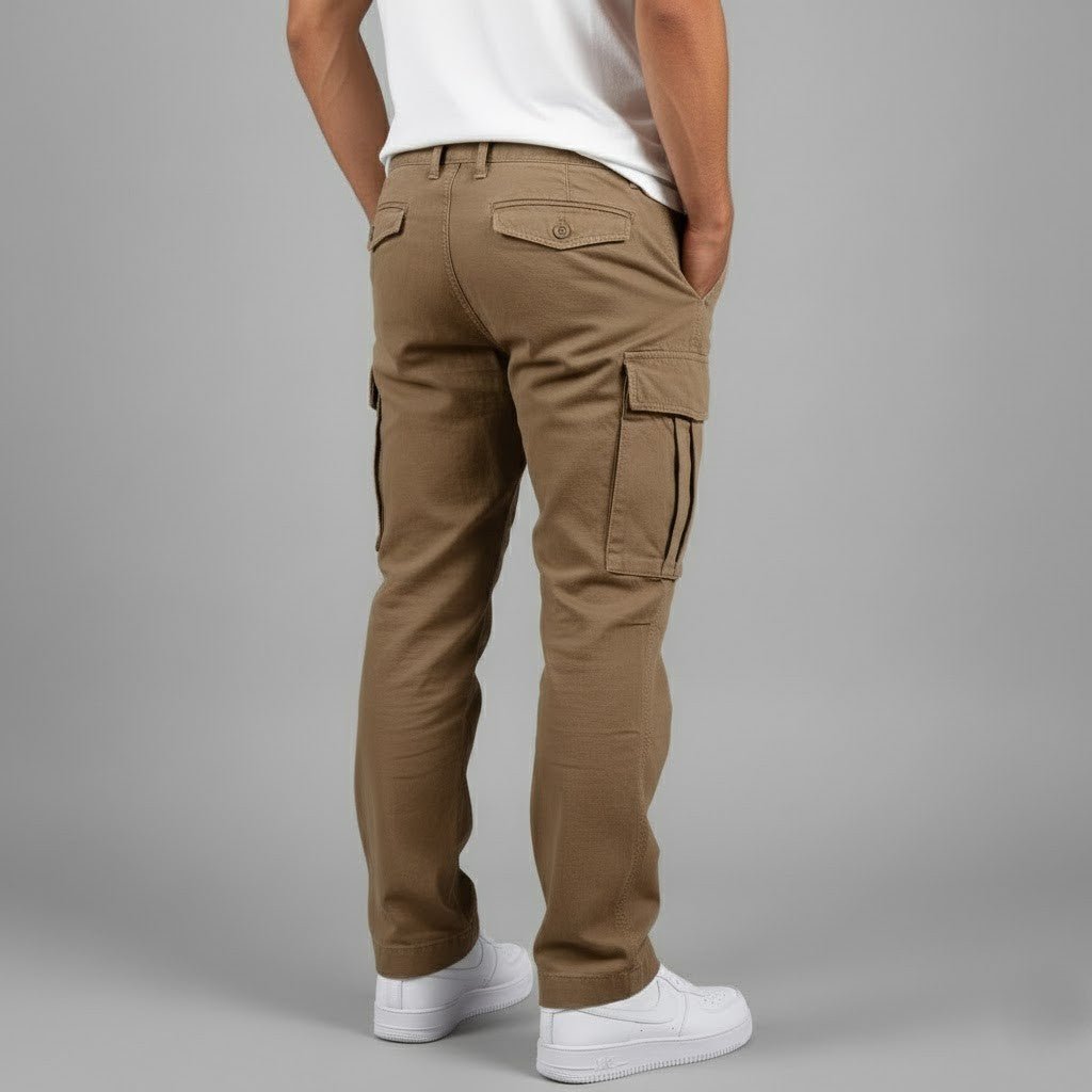 Men's Straight Fit Cargo Pants
