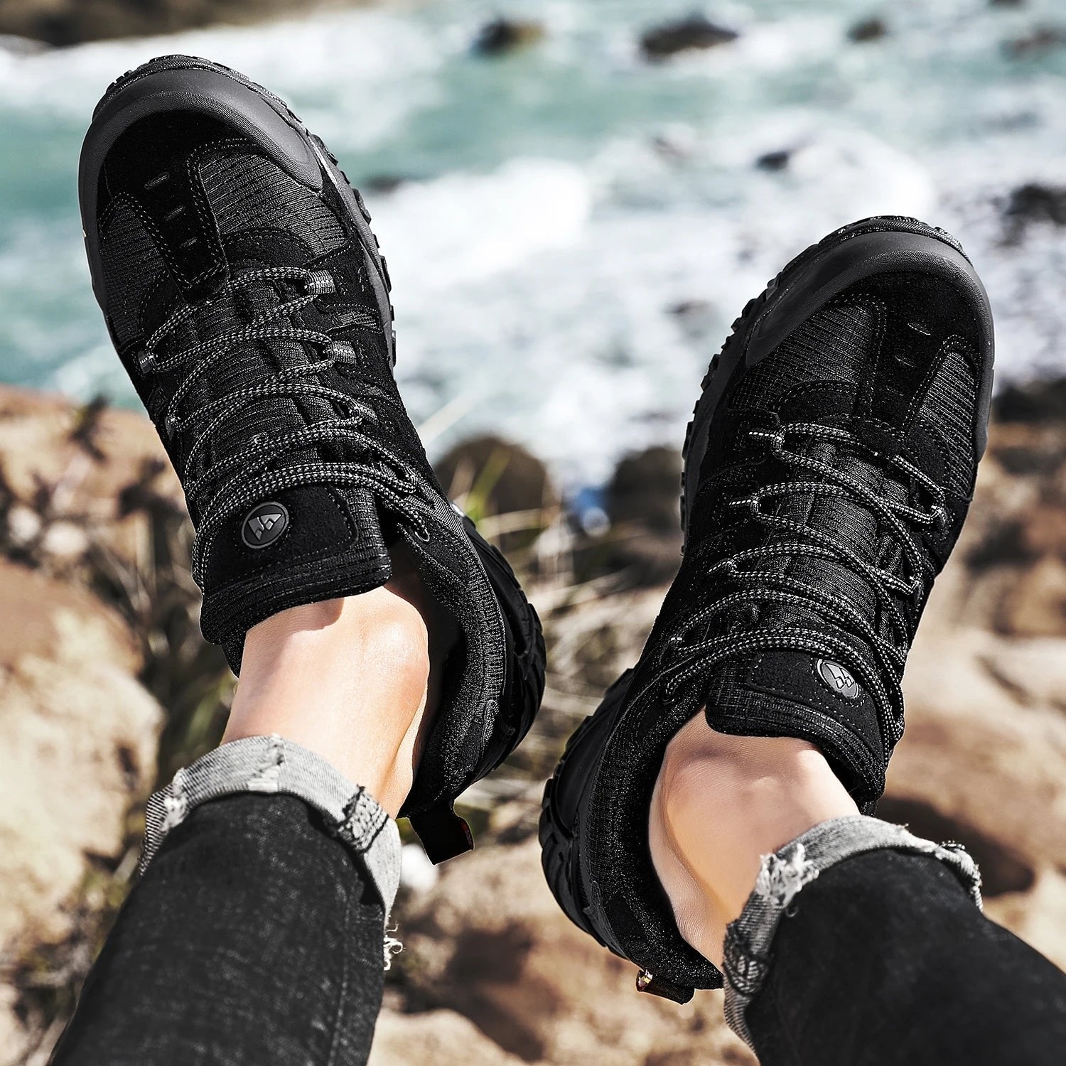 Men's Suede Hiking Shoes