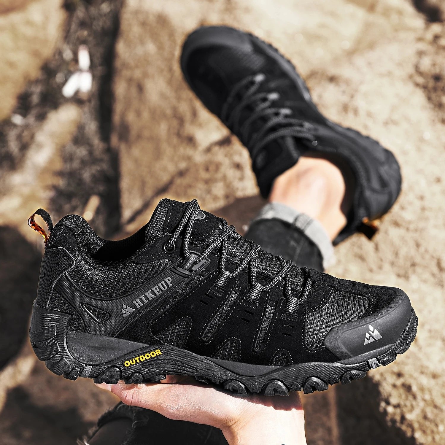 Men's Suede Hiking Shoes