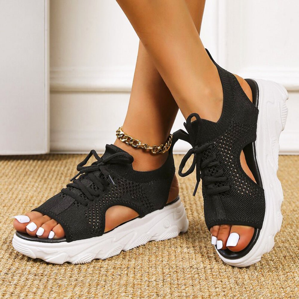 Women's Knit Sneaker Sandals