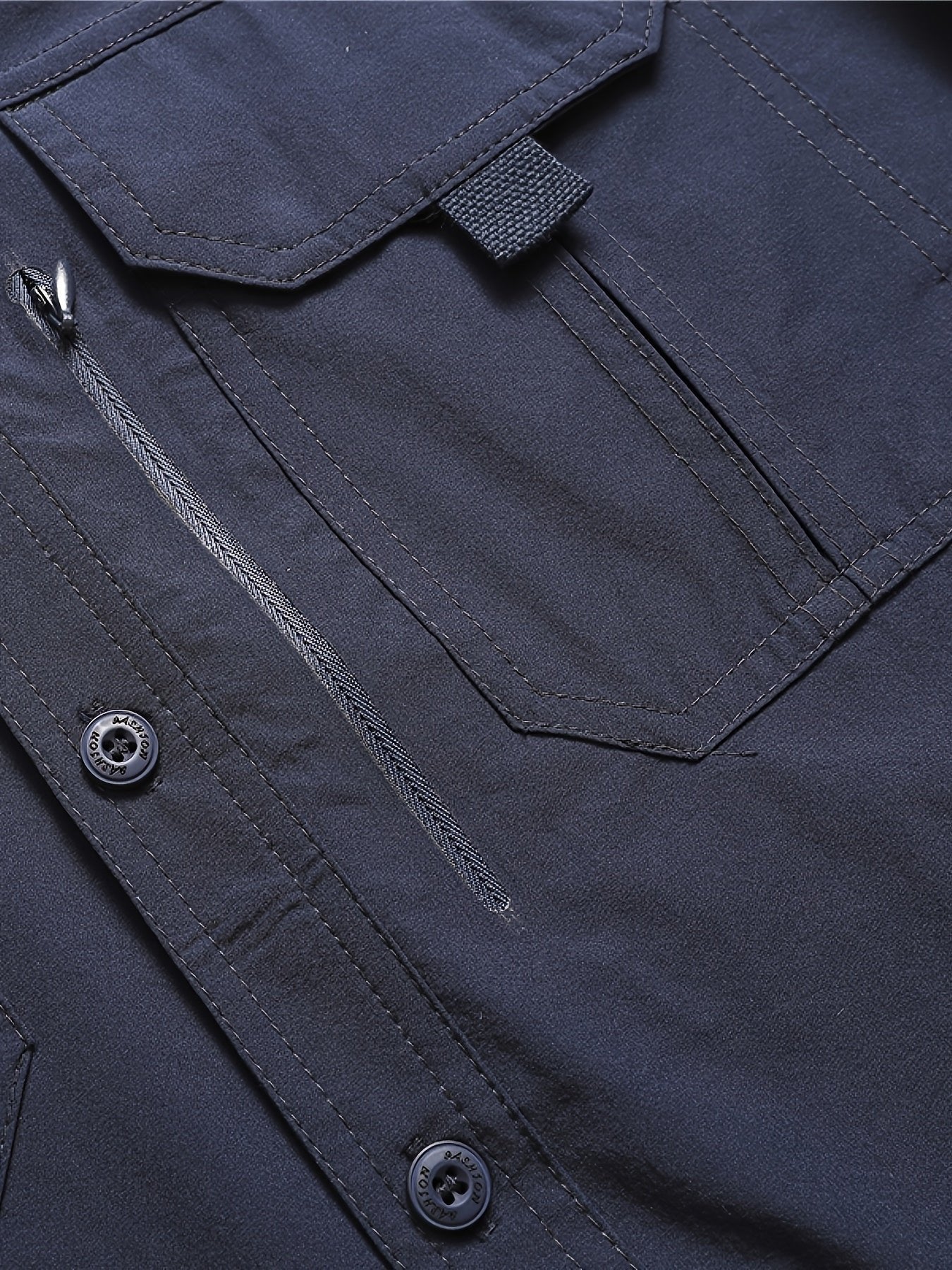 Men's Ripstop Utility Shirt Jacket