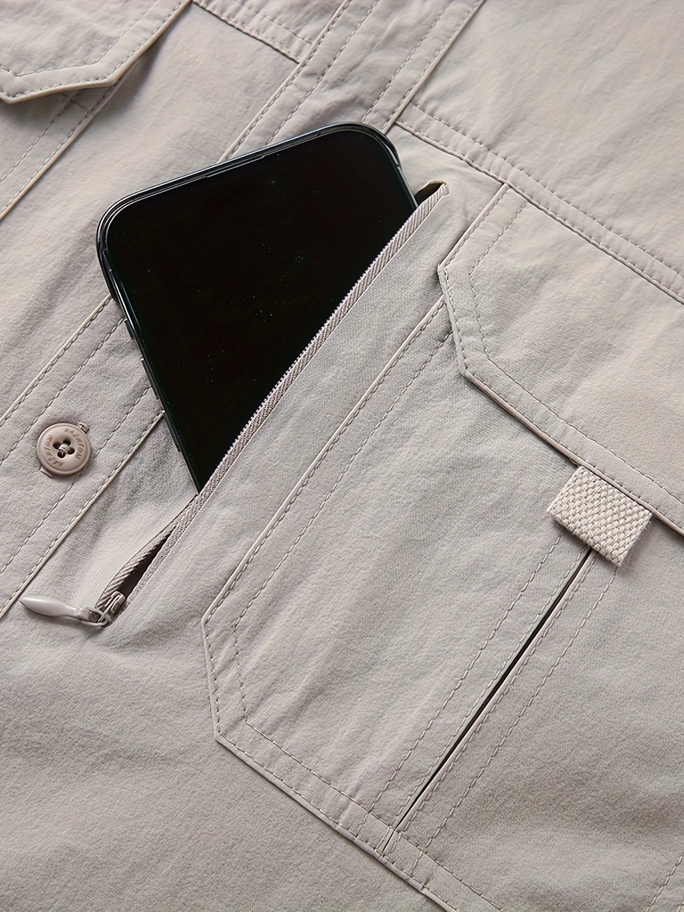 Men's Ripstop Utility Shirt Jacket