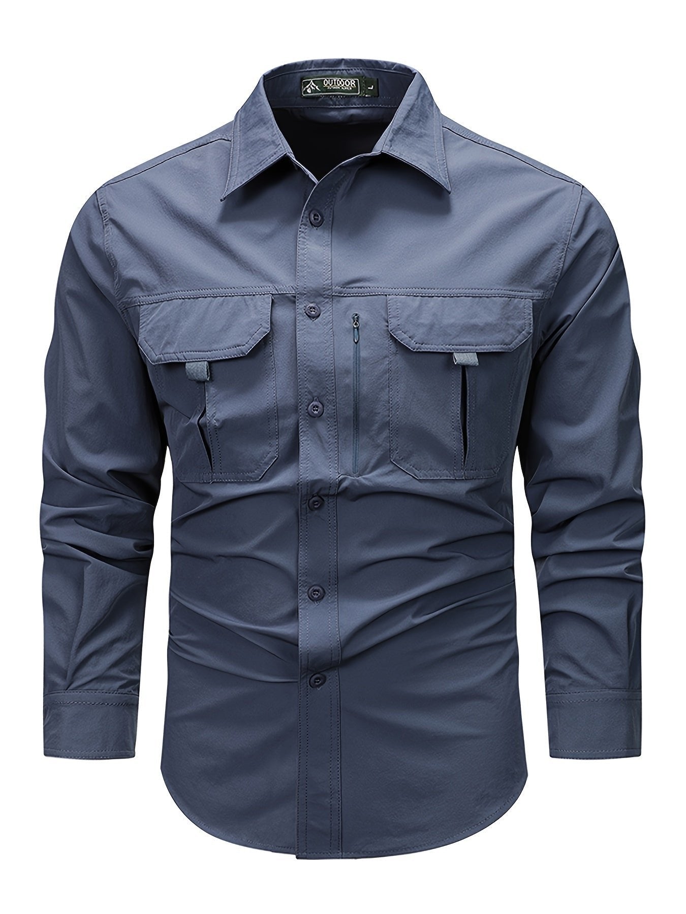 Men's Ripstop Utility Shirt Jacket