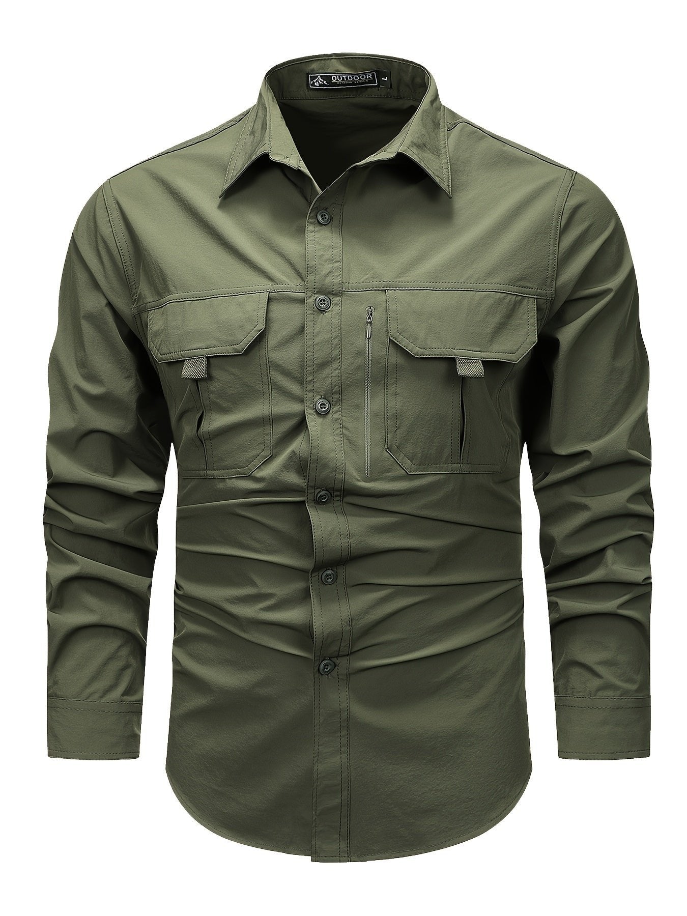 Men's Ripstop Utility Shirt Jacket