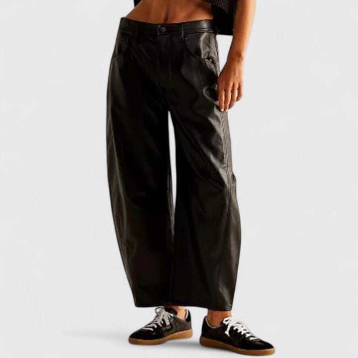 Women's Barrel-Leg Jeans