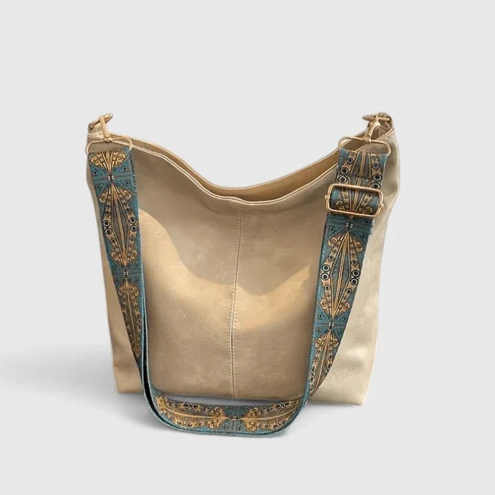 Women's Bucket Tote Bag - Beige