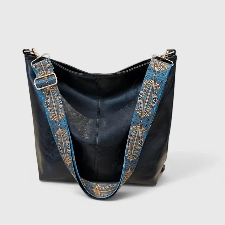 Women's Bucket Tote Bag - Black